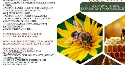Zapraszamy na Święto Lipy, Pszczół i Ziół do Gorzelina