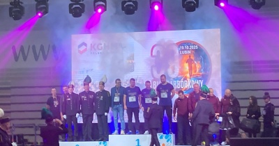 Dream Team Związku Pracodawców wygrał sztafetę dyrektorską Biegu o Lampkę Górniczą