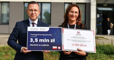 15 milionów złotych dla Regionalnego Centrum Zdrowia w Lubinie (FOTO)
