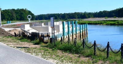 Budowa portu rzecznego nad Odrą na finiszu (FOTO)