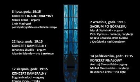 Koncert Kameralny XXXIV Legnickich Wieczorów Organowych