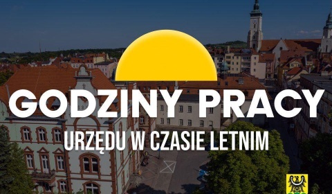 Zmiana godzin pracy Urzędu Miejskiego w Złotoryi w okresie letnim
