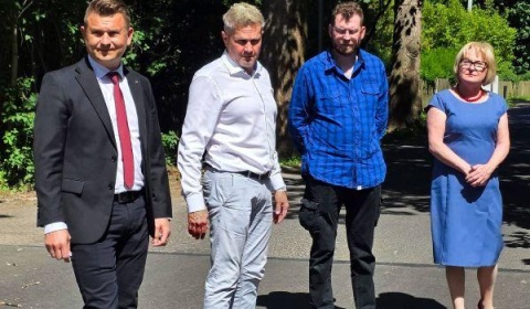 Drogi powiatowe w Proboszczowie jak nowe