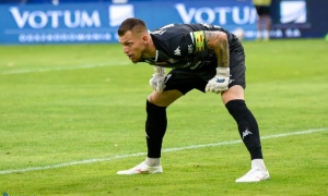 W Legnicy zamurował bramkę. Konrad Forenc bohaterem Podbeskidzia