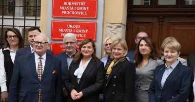 Minister B. Żelazowska z wizytą w Prochowicach (FOTO)