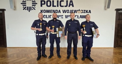 Złotoryjski policjant najlepszy na Dolnym Śląśku