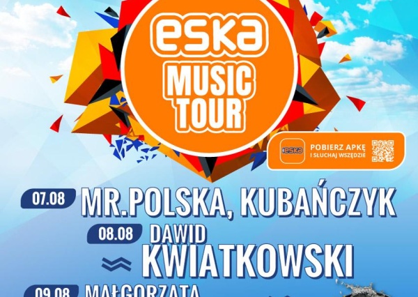 Złotoryja zagra z ESKA Music Tour. Europejskie mistrzostwa i gwiazdy na jednej scenie