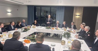 Konwent samorządowców powiatu legnickiego w świątecznym klimacie