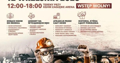 Święto KGHM 12 września w Lubinie. Polska Miedź zaprasza pracowników i mieszkańców regionu
