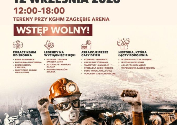80 lat Zagłębia Lubin. Wielkie święto już w sobotę. Będą mistrzowie, legendy, emocje i wielki mecz