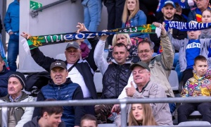 Miedź - Odra: fanatyzm na trybunach (FOTO)
