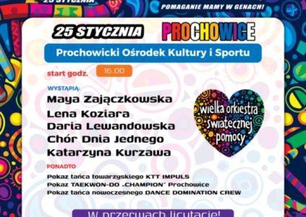 WOŚP zagra w Prochowicach