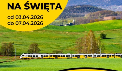 Dolnośląski Bilet Weekendowy dłużej ważny w Wielkanoc