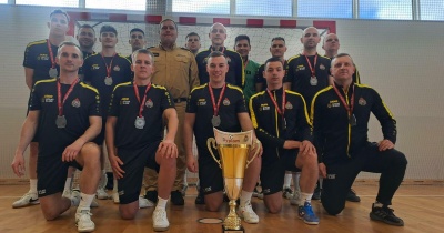 Strażacy na futsalowy medal