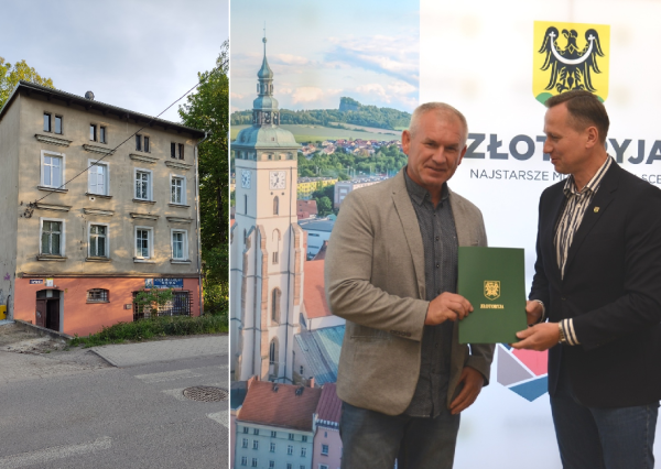  Jeden pustostan mniej – ruszają z remontem kamienicy . Pomogła Fundacja KGHM Polska Miedź