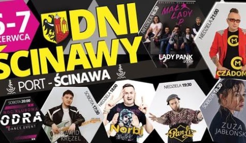 Dni Ścinawy 2026. Przed nami weekend pełen muzyki, sportu i rodzinnych atrakcji