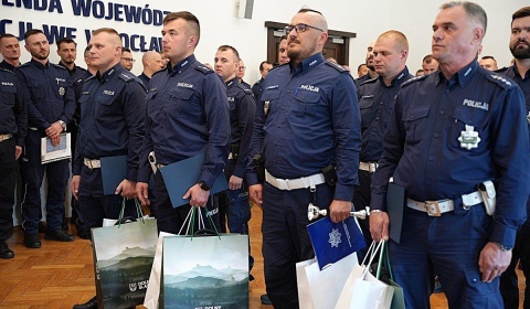 Złotoryja ma policjanta na medal. I to złoty medal