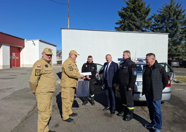 Samochód operacyjny dla OSP w Chobieni