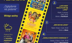 Kino plenerowe „Oglądanie na polanie”