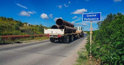 Zwiększony ruch na drodze przy zbiorniku Żelazny Most 
