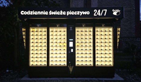 Największy chlebomat na świecie uruchomiono w Bolkowie