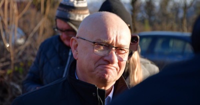 Zbiornik przecieka! Mieszkańcy alarmują