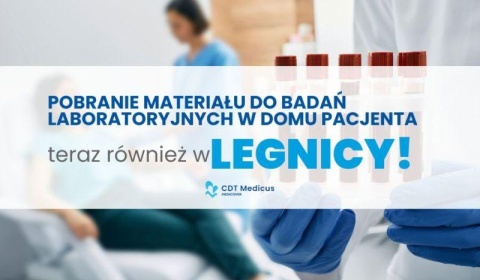 Mobilny Punkt Pobrań CDT Medicus już w Legnicy