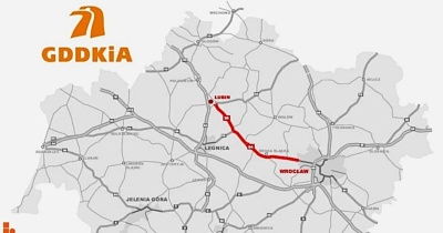 Szybciej, bezpieczniej  z Lubina do Wrocławia! Ważna droga do przebudowy