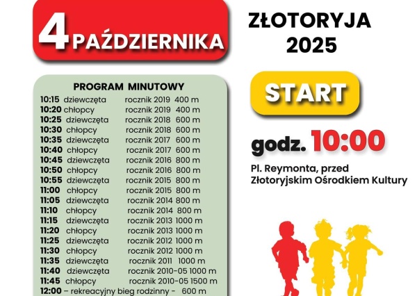 Biegowy Memoriał Pietroszka =czasowe utrudnienie drogowe w Złotoryi
