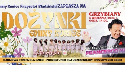 Zapraszamy na Święto Plonów gminy Kunice