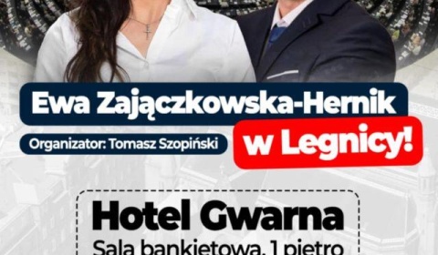  Europosłanka Ewa Zajączkowska-Hernik w Legnicy