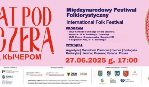 Najbardziej kolorowy festiwal muzyczny rozpoczynamy w Legnickim Polu !