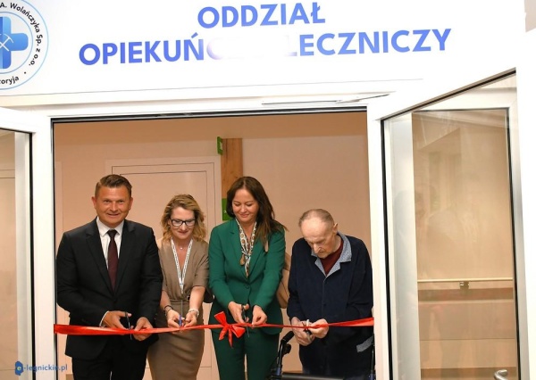 Szpital w Złotoryi otworzył nowoczesny Oddział Opiekuńczo-Leczniczy(FOTO)
