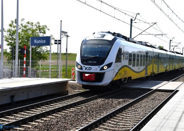 Kunice czekają na pierwszy pociąg.Przyjedzie  w niedzielę (FOTO)