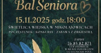 Bal Seniora w gminie Legnickie Pole