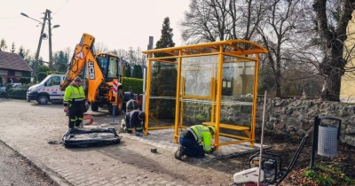 Nowe wiaty przystankowe na terenie gminy 