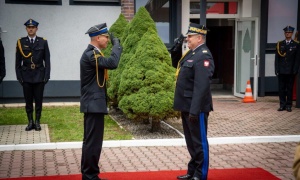 Zmiana na czele PSP w Polkowicach. Dąbrowa objął dowodzenie