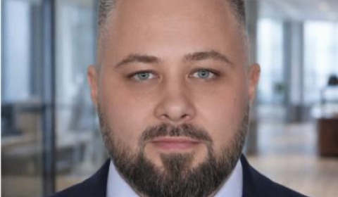 B.Demecki u boku burmistrza Złotoryi