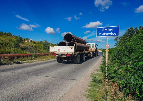  Zwiększony ruch na drodze przy zbiorniku Żelazny Most 
