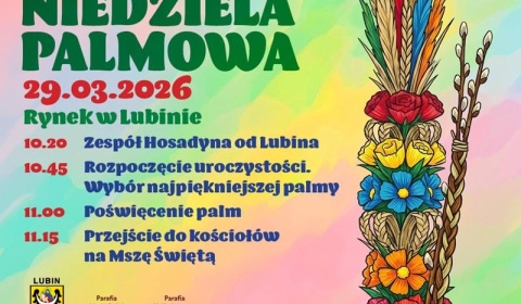 Niedziela Palmowa w Lubinie – wspólnie na Rynku