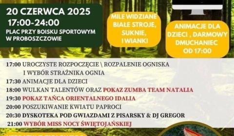 Już w piątek magiczna Noc Świętojańska pod Ostrzycą