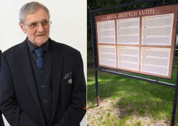 Kolejny „Złoty Człowiek” trafił do Alei Złotych Ludzi. Złotoryja uhonorowała Alfreda Michlera