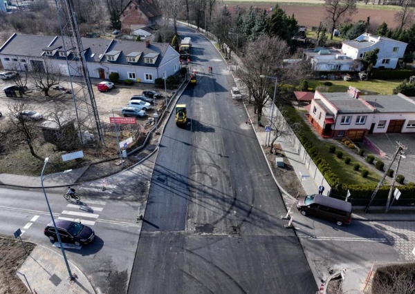  Postępują prace na ul. Zamiejskiej 