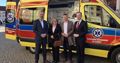 Nowy ambulans dla ratownictwa medycznego w Powiecie Złotoryjskim 