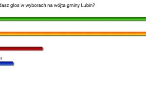 Kto wójtem gminy Lubin? Wynik sondy: będzie wyborcza dogrywka...