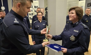 Złotoryjska policjantka najlepszą dyżurną na Dolnym Śląsku