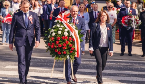 Mieszkańcy Polkowic uczcili święto Konstytucji 3 Maja
