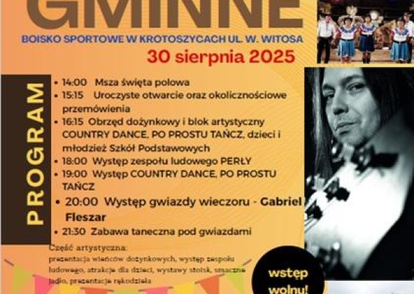 Dożynki Gminy Krotoszyce