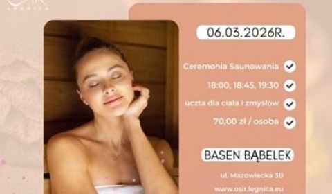 Wieczór kobiecego saunowania na Basenie Bąbelek