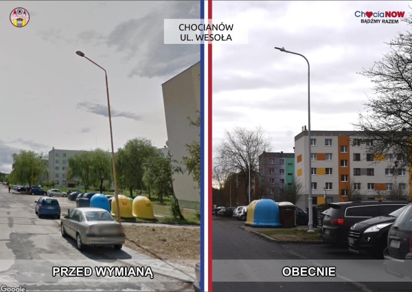 Jasna strona Chocianowa. Trwa przegląd oświetlenia po wielomilionowej inwestycji